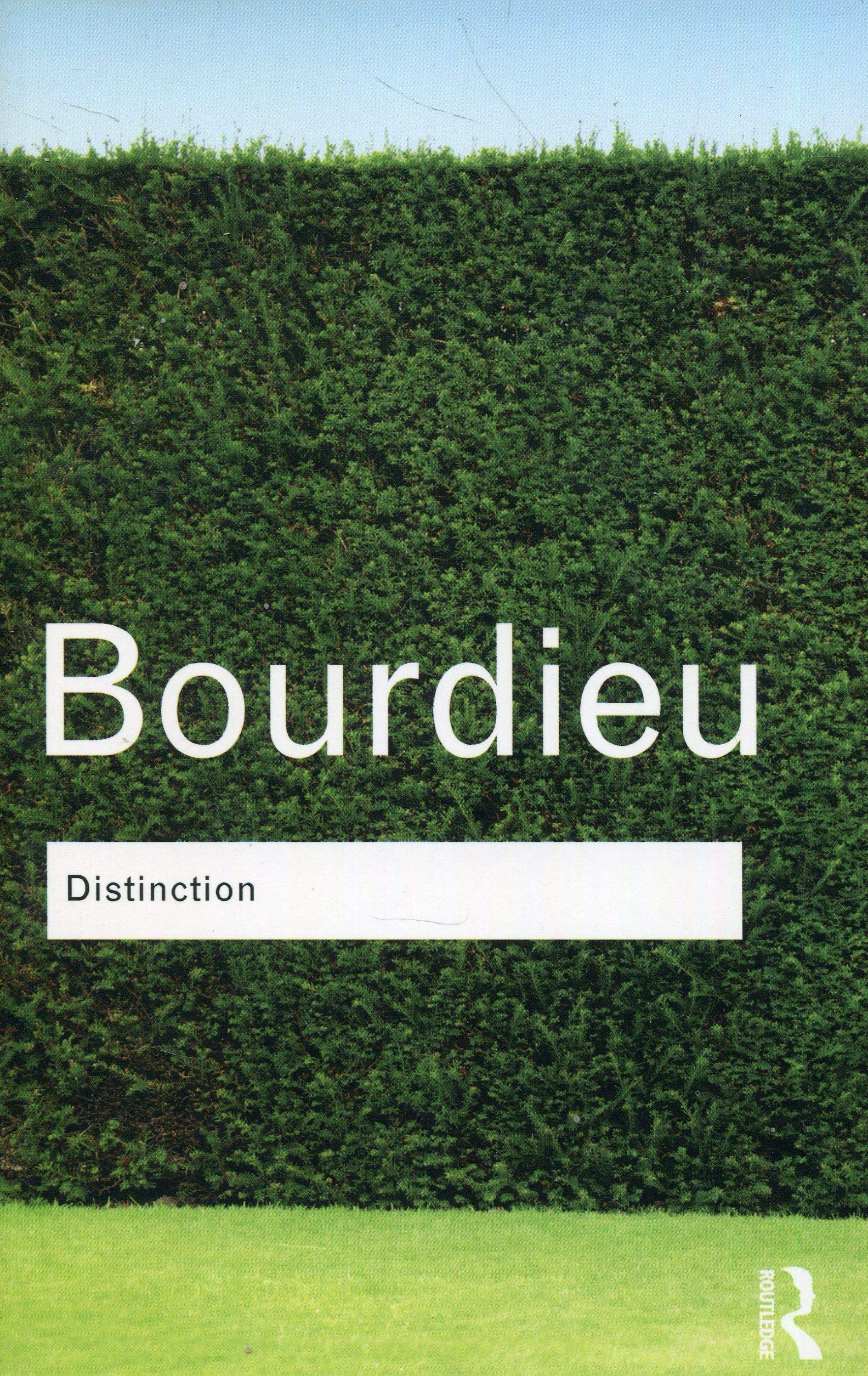 bourdieu class distinction