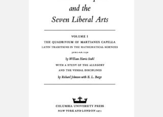 Stahl, Martianus Capella and the Seven Liberal Arts: Volume 1